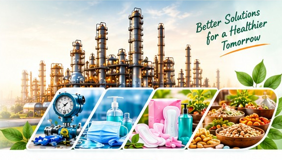 Industrial, healthcare, wellness and consumer solutions